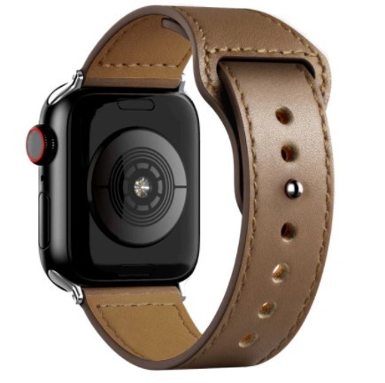 1~7 Apple watch レザーストラップ 42mm or 44mm watch 3 4 5 se 6 7拍卖