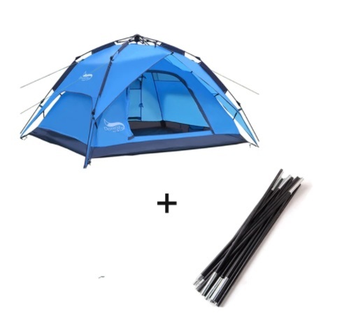 【3way 4~6】Desert & fox自動テント3-4人用キャンプテント、サンシェルター拍卖