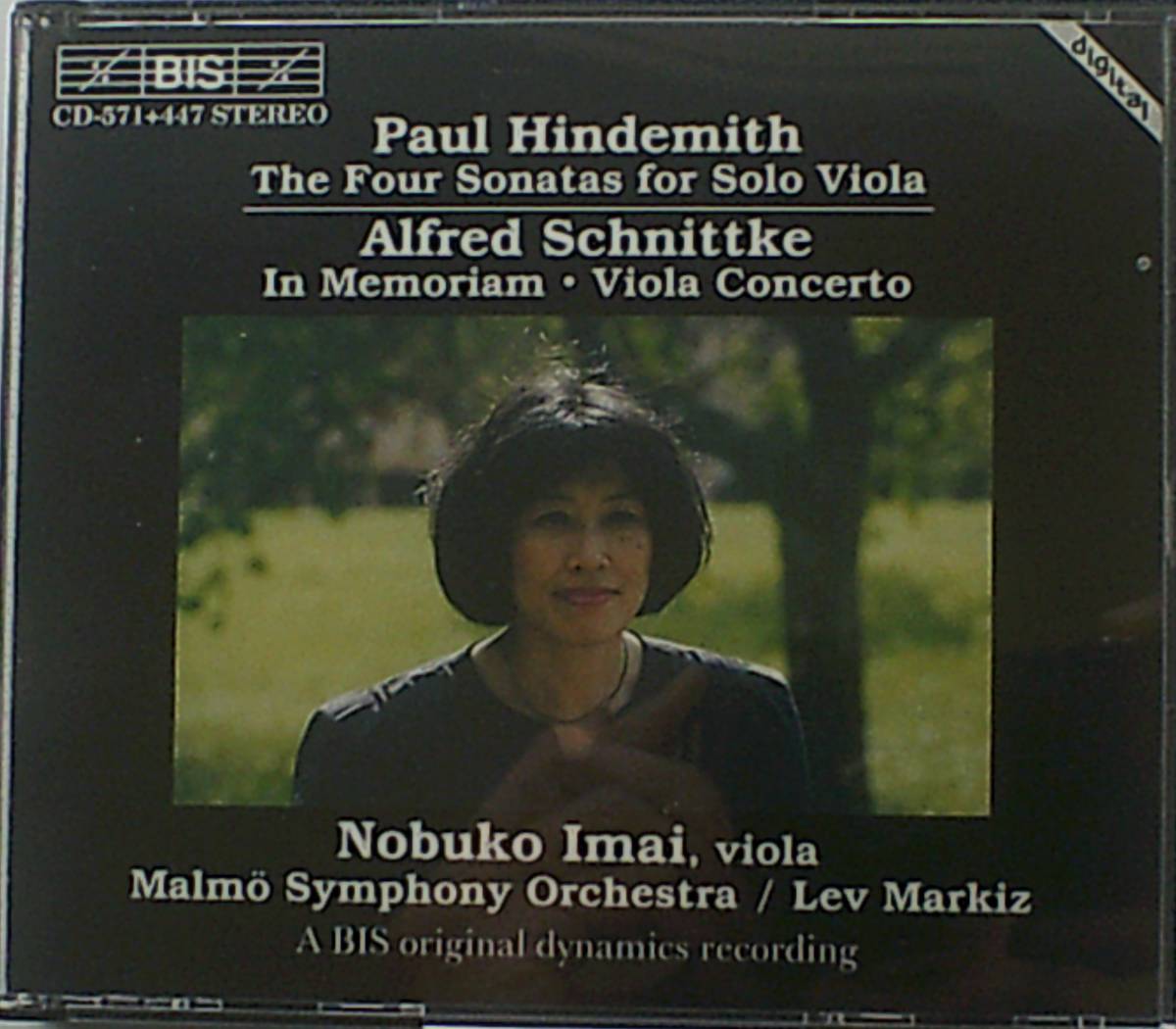 2CD Hindemith: Four Sonatas for Solo Viola,Schnittke: Viola Concerto / Nobuko Imai拍卖