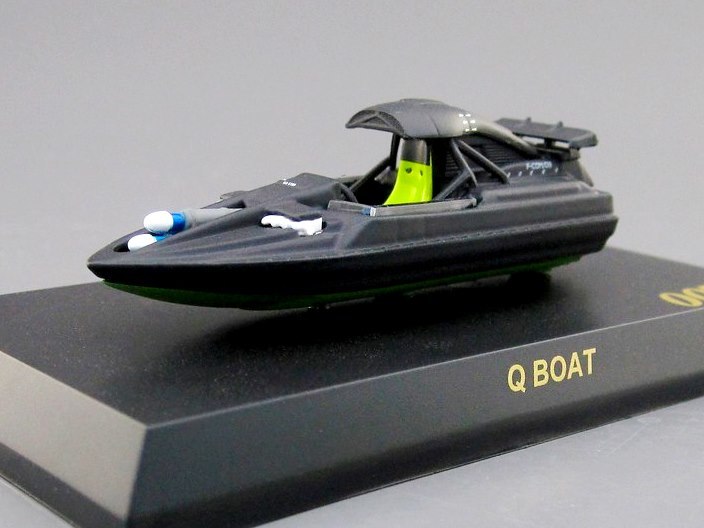 ■即決京商 1/72【Q boat (ブラック) 「007 J.ボンド ミニチュアモデルシリーズ」拍卖
