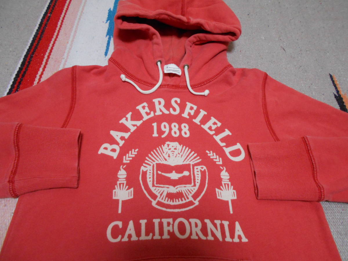 1980S CHAMPION PRODUCTS BAKERSFIEL CALIFORNIA UNIVERSITYチャンピオン ビンテージ コットン100% スウェット パーカー フットボール拍卖