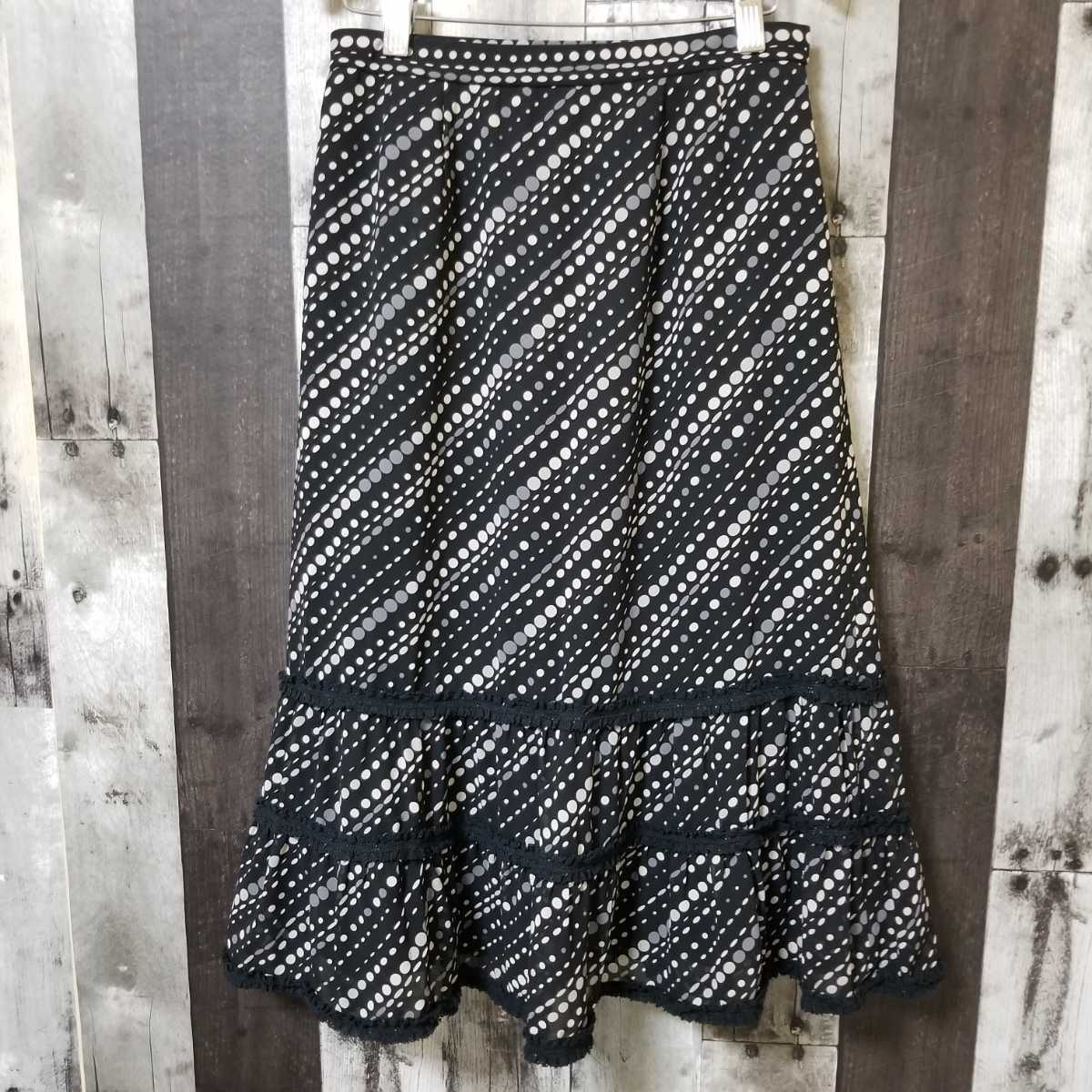 CARA O CRUZ キャラオクルス スカート 総柄 サイズ9 レディース拍卖