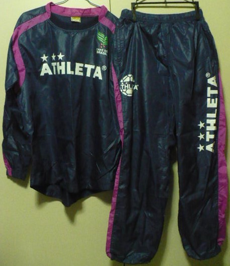 ATHLETA(アスレタ)製ピステ上下セット S 紫×ネイビー拍卖