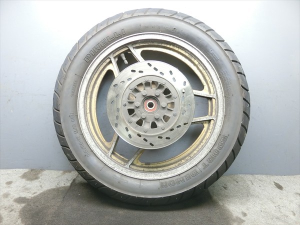 スズキ GSX750S 3型 刀 カタナ GR72A 純正 リア ホイール ディスク スプロケット拍卖