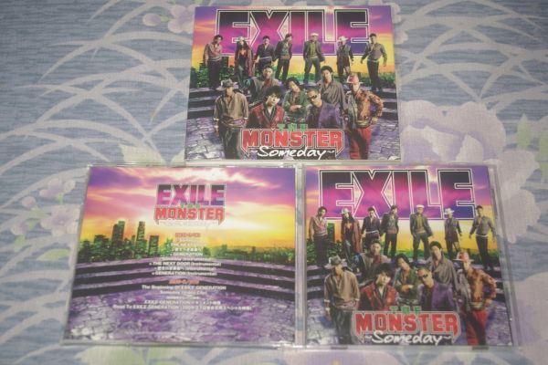 〇♪EXILE THE MONSTER ~Someday~ CD+DVD盤拍卖