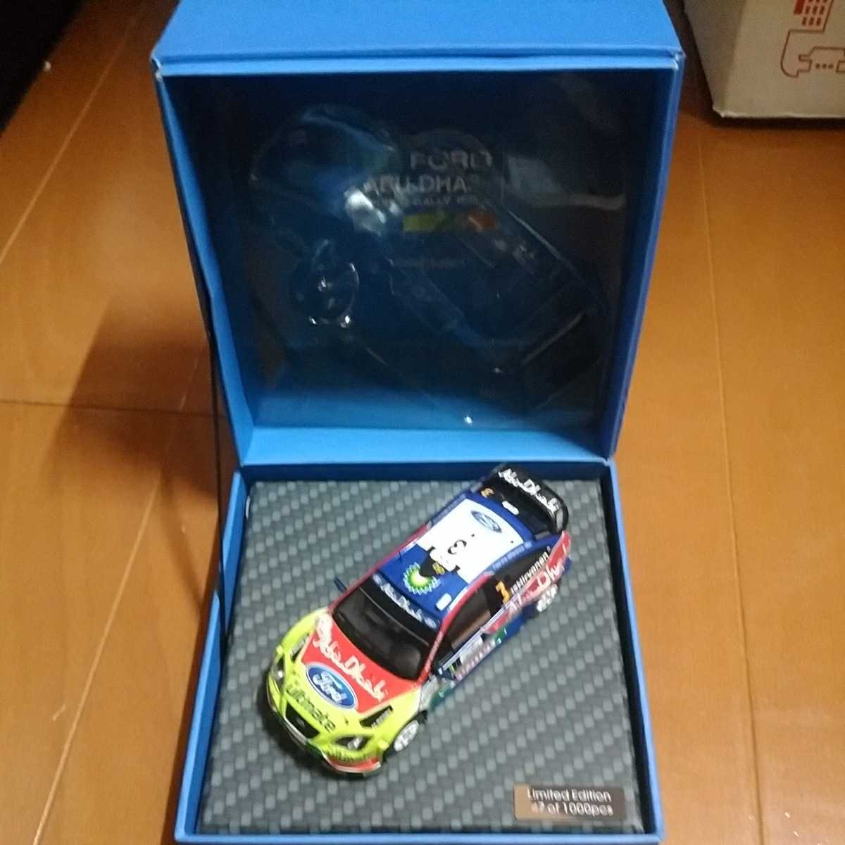 特性 ギフトボックス 1/43 FORD FOCUS RS WRC フォード フォーカス 2008 トルコ ヒルボネン ラリー拍卖