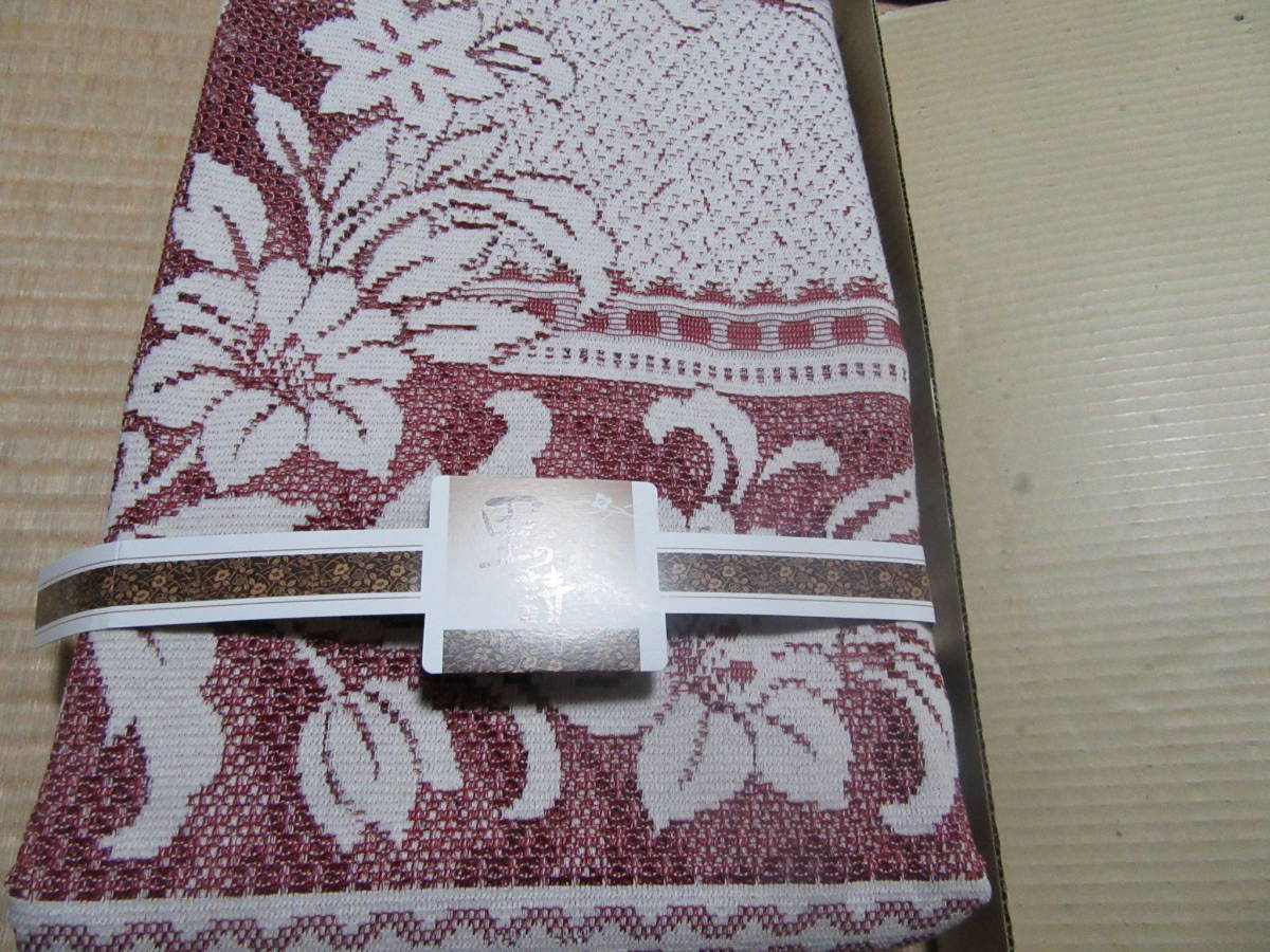 レースコタツ上掛け 200×200 綿60 ポリエステル40拍卖