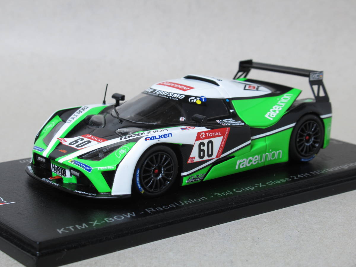 1/43 KTM X-BOW レースユニオン #60 ニュルブルクリンク24時間レース 2019拍卖