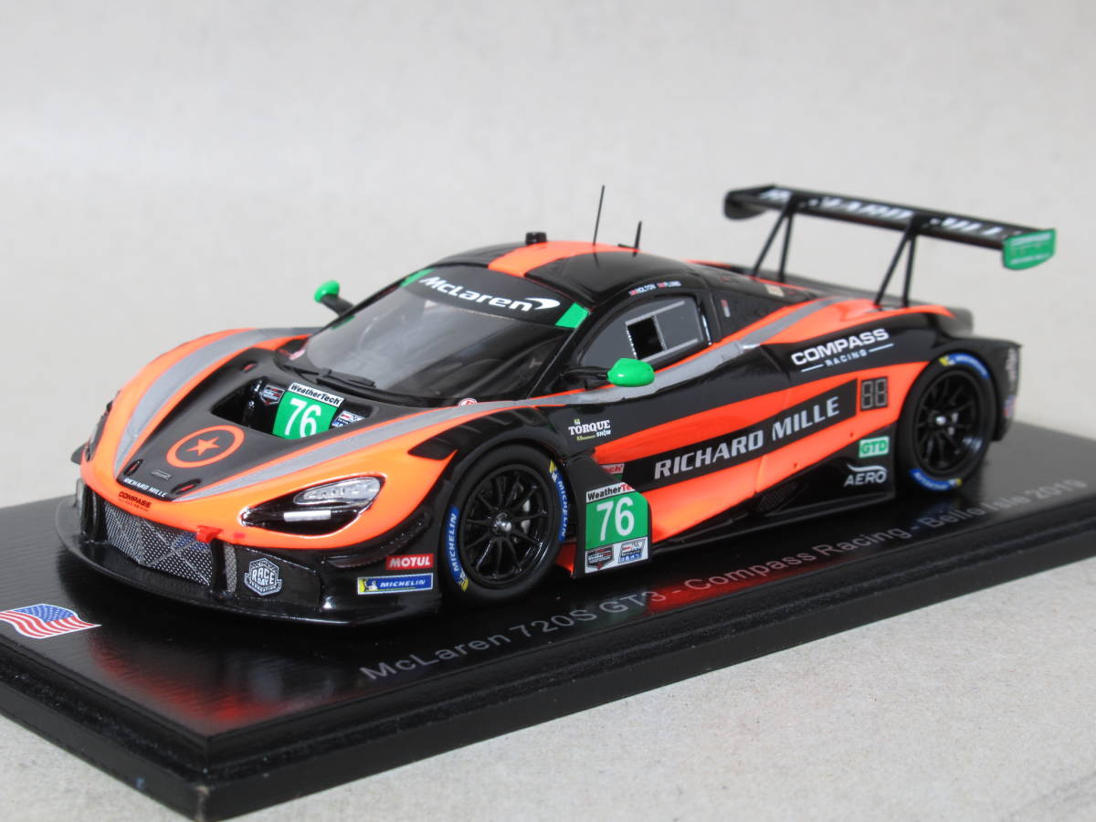 1/43 マクラーレン 720S GT3 コンパスレーシング #76 ベルアイル 2019拍卖
