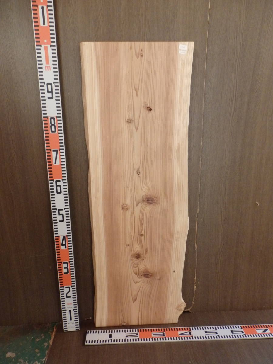 b1102732 新潟地杉●約1m1cm×34cm~35cm×3cm☆無垢板1枚板 木材 板 DIY 板材 天板 棚板 テーブル 看板 花台など種類豊富!拍卖