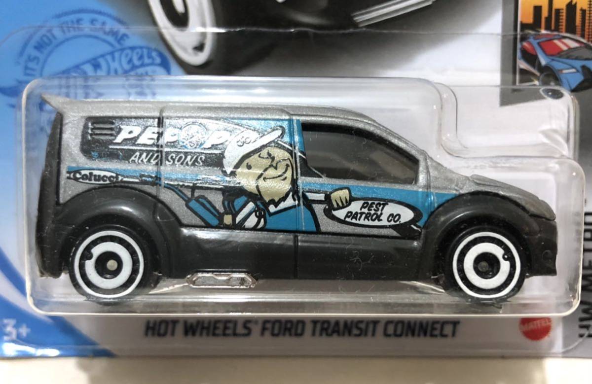 レア ラスト 2021 Hot Wheels Ford Transit Connect フォード トランジット コネクト パネルバン Frazer Campbell フレイザー キャンベル拍卖