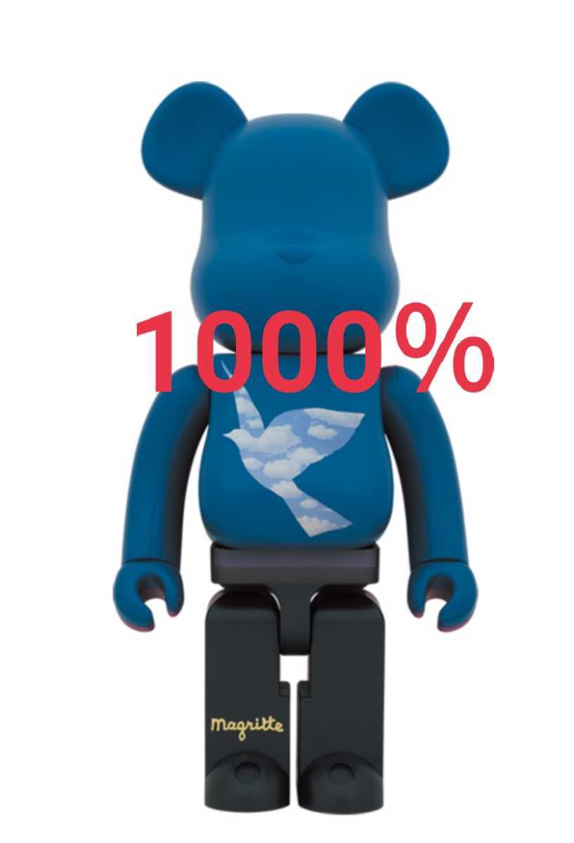 即決!送料無料!BE@RBRICK Ren Magritte L'oiseau de ciel1965 1000% メディコムトイ AKASHIC RECORDS 2021 まぼろしのパレード拍卖