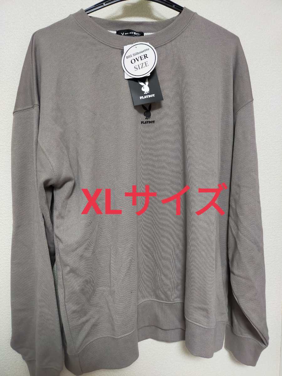 XLサイズ 即決!PLAYBOY プレイボーイ オーバーサイズ LL トレーナー スウェット ウサギ カジュアル拍卖