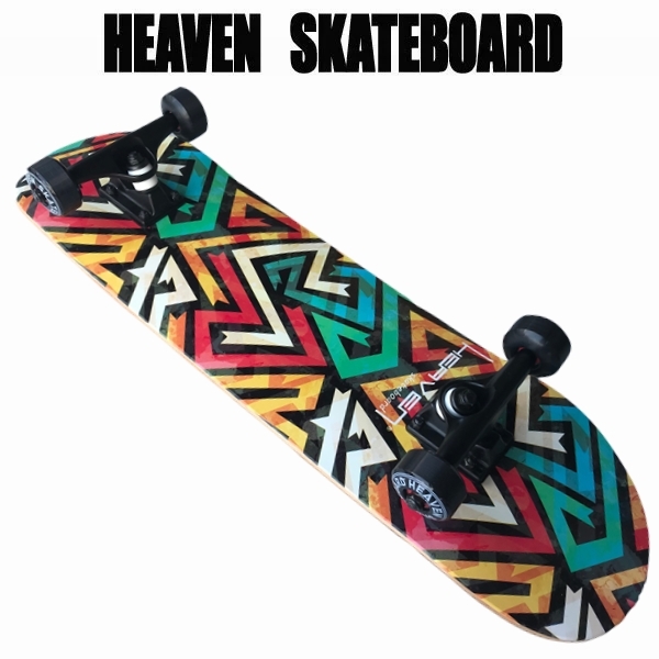 ヘブン ハイスペック コンプリート スケートボード ZIPPY 31×8 選び抜かれた高品質のスケボー拍卖