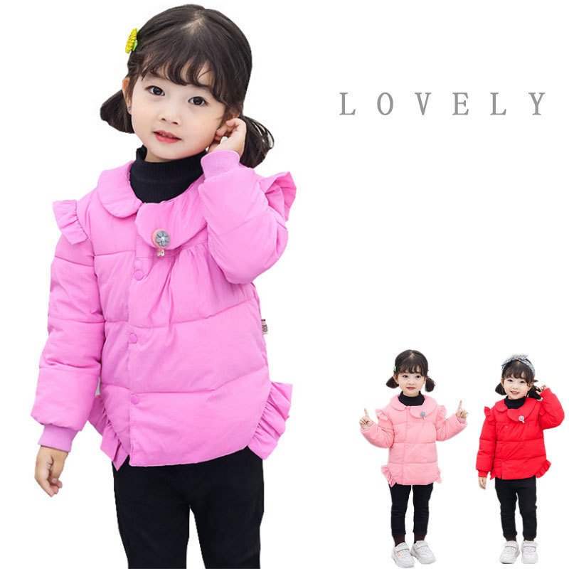 子供服 キッズ 子供 ダウンジャケット ベビー 中綿 ダウン 保温 アウター キッズコート 女の子 秋冬通園拍卖