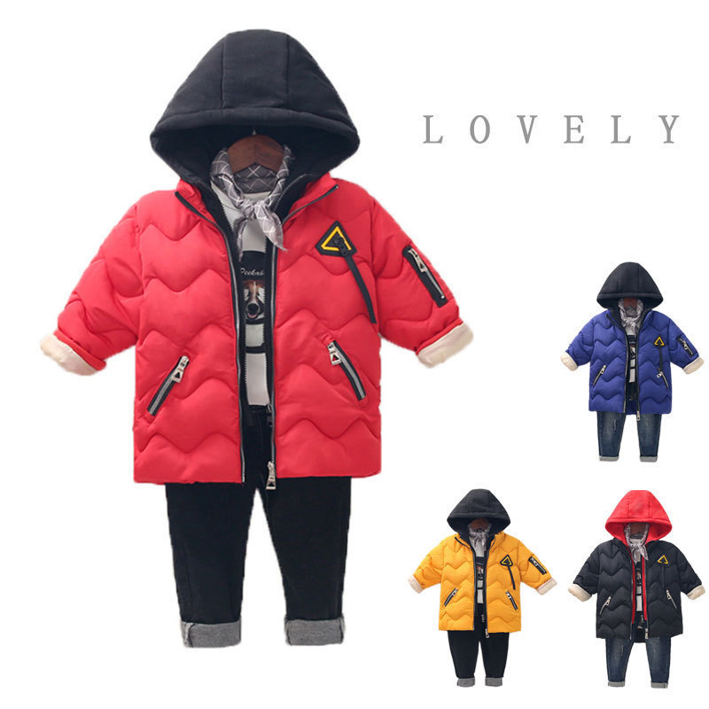 子供服 キッズ 子供 ダウンジャケット ベビー 中綿 ダウン 男女兼用 保温 アウター キッズコート 男の子 フード付き 秋冬通園拍卖