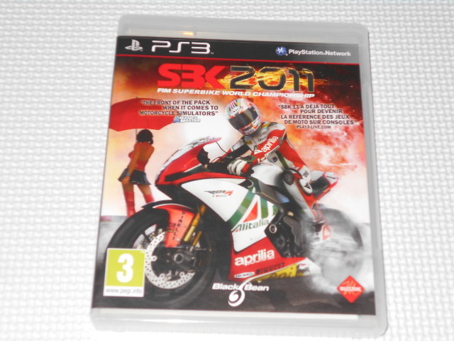 PS3★SBK 2011 FIM SUPERBIKE WORLD CHAMPIONSHIP 海外版(国内本体動作可能)★箱付・説明書付・ソフト付拍卖