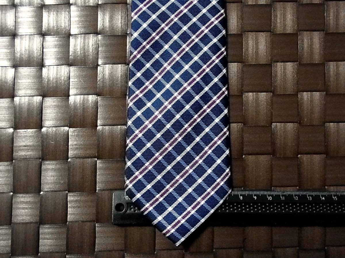 【特選】1854美品【人気の細ナロータイ】シンプルフレーズ(オリヒカ)「SIMPLE PHRASE CRAVAT」ネクタイ拍卖