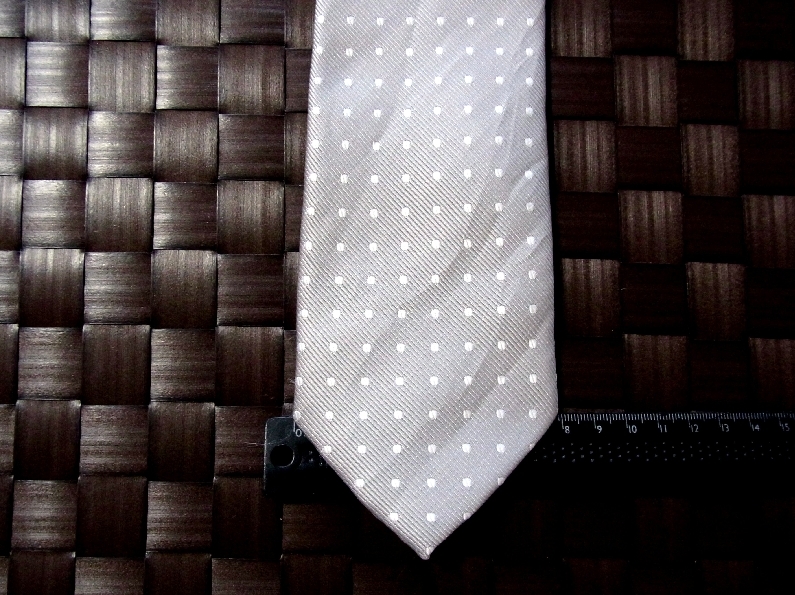 【特選】1840美品【人気の細ナロータイ】シンプルフレーズ(オリヒカ)「SIMPLE PHRASE CRAVAT」ネクタイ拍卖