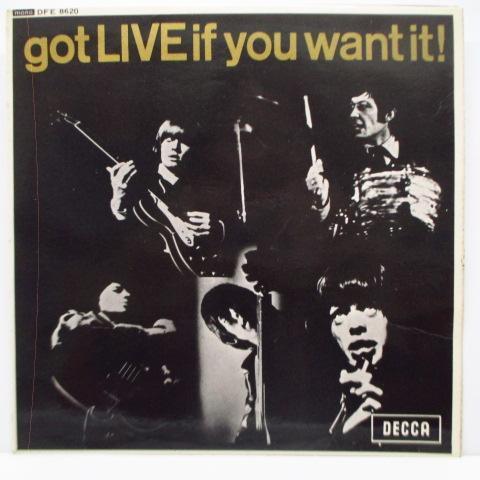 ROLLING STONES-Got Live If You Want It ! (UK 2nd Press EP/CS拍卖