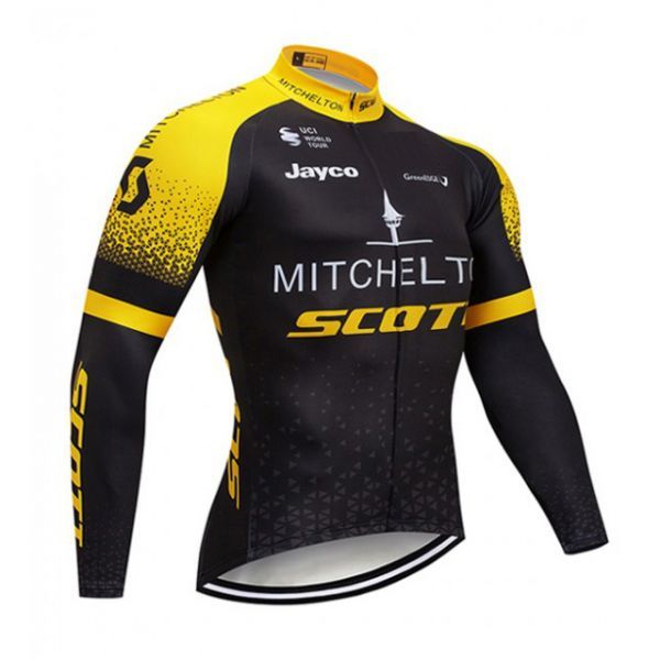 新品 長袖 サイクルジャージ No55 Mサイズ オーストラリア フルジップ ウェア メンズ ロング サイクリング スポーツ ロードバイク MTB拍卖