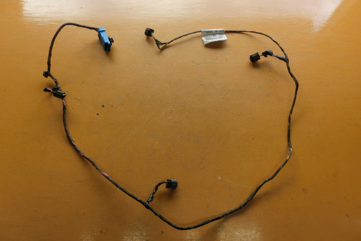 プジョー 207 ハーネス 平成24年 ABA-A75F01 バック ソナー リア バンパー アーバンムーブ 7.3万キロ 拍卖