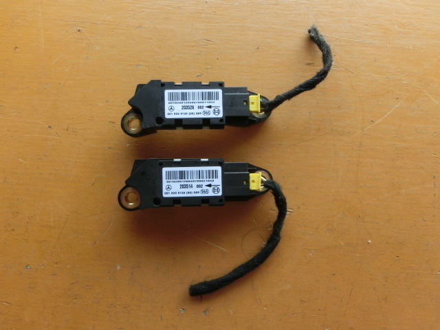 C180 エアバック センサー 平成19年DBA-203246 203514002 07y 91516km Cクラス ベンツ ワゴン W203後期拍卖