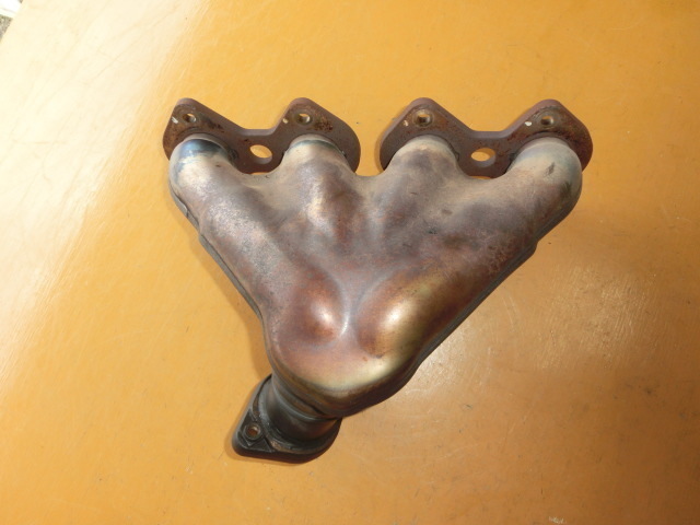 C180 エキマニ 平成19年DBA-203246 エキゾースト マニホールド ワゴン 07y 91516km Cクラス ベンツ W203後期拍卖