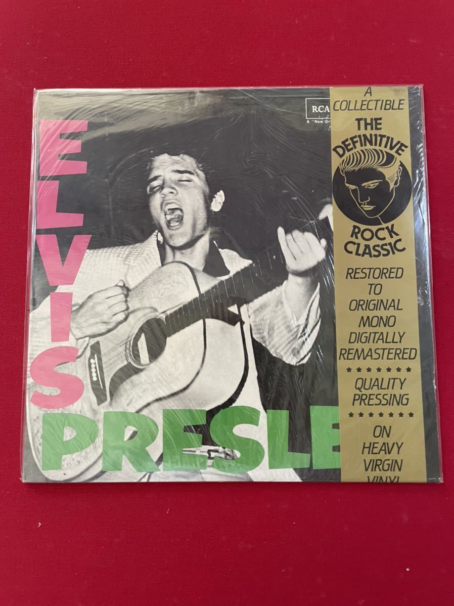 新品未使用品 エルビスプレスリー ファーストアルバム LPレコード / 50's ロカビリー ロックンロール オールディーズ R&B ブルース拍卖