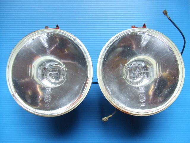 当時物 新品2個 シビエ オスカーランプ用 レンズ ユニット ドライビングランプ H1バルブ 旧車 オスカー フォグランプ CIBIE sub拍卖