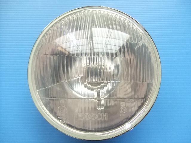 激レア 当時物 ボッシュ 凸レンズ 180パイ ヘッドライト丸目2灯 丸目 丸形 丸型 旧車BOSCH GS400 GT380 CBX400F XJ400D CB750 Z400FX Z1 Z2拍卖