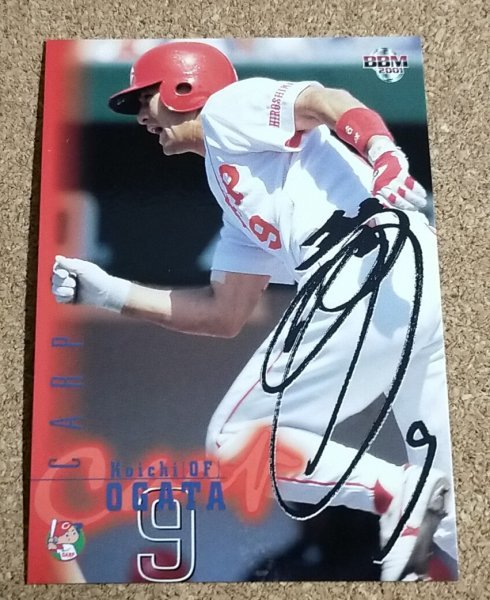 ★BBM2001 NO.359 広島東洋カープ 緒方孝市 サインパラレル★拍卖