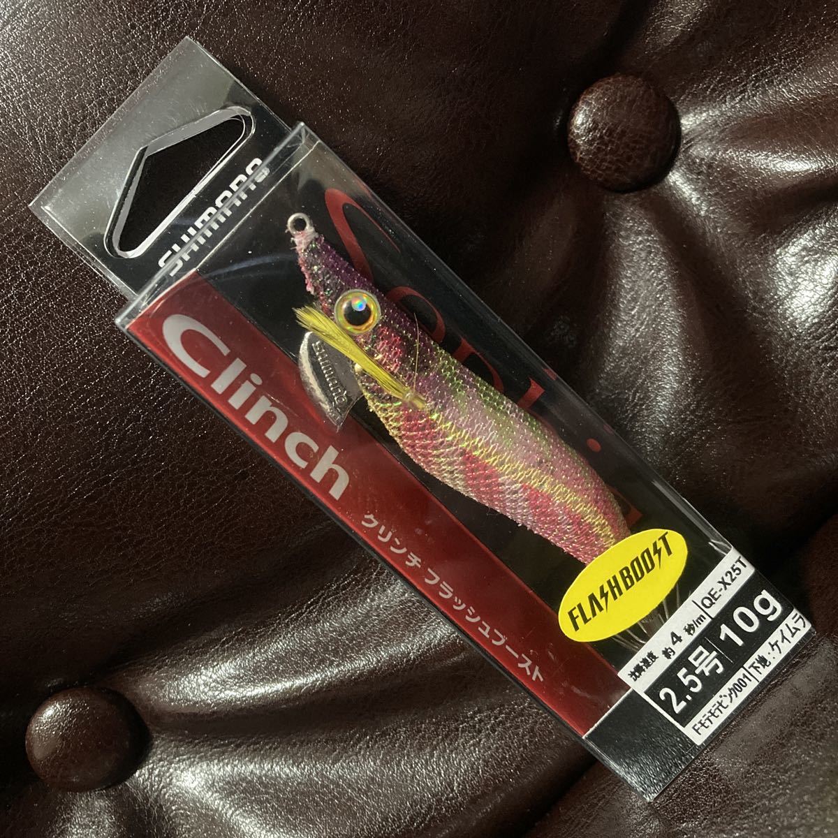 2.5号 クリンチ 10g フラッシュブースト シマノ 新品 モテモテピンク ケイムラ アオリイカ ケンサキイカ オバマリグ ドロッパー イカメタル拍卖
