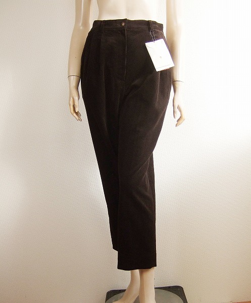 新品★バレンシアガ*ゴルフ*BALENCIAGA golf*ブラウン系*コーデュロイ*ボリューム*あったかパンツ*ゆったりパンツ*Lサイズ.11号.40拍卖