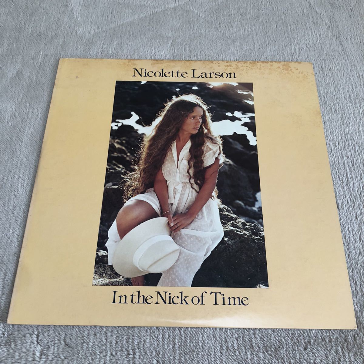 【国内盤】NICOLETTE LARSON IN THE NICK OF TIME ニコレットラーソン 愛の季節 / LP レコード /P10737W/ライナー有/洋楽ポップス/拍卖