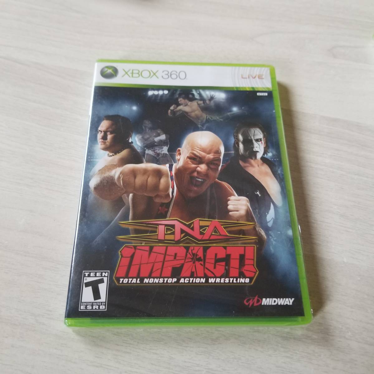 ◯新品未開封 Xbox 360 Tna Impact   同梱OK◯拍卖