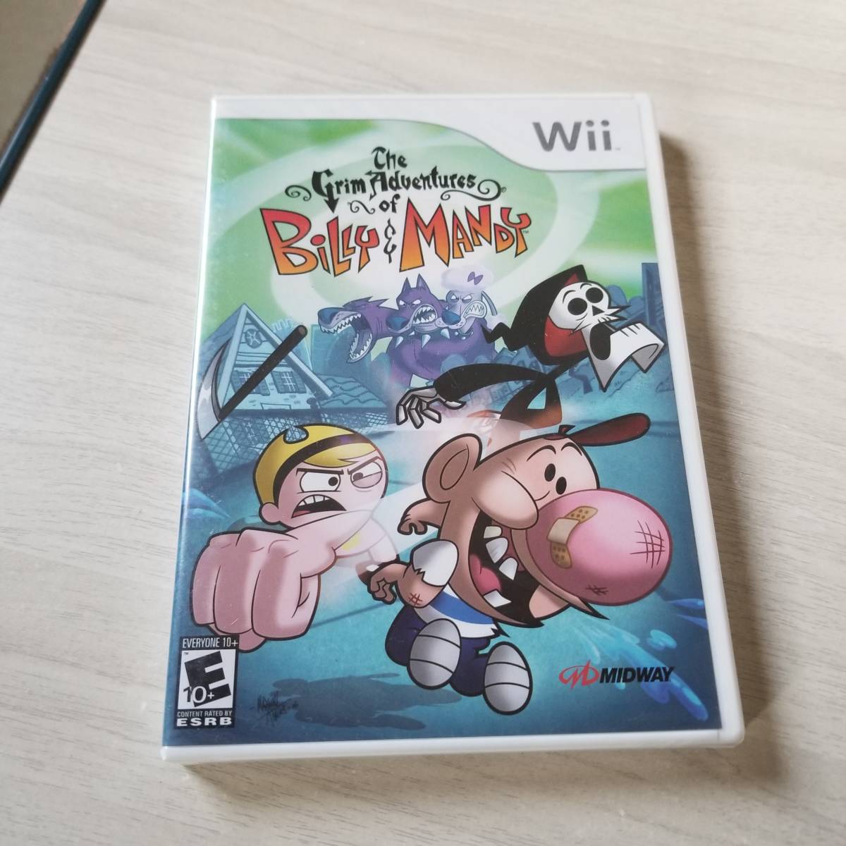 ◯新品未開封 Wii Grim Adventures of Billy & Mandy    同梱OK◯拍卖