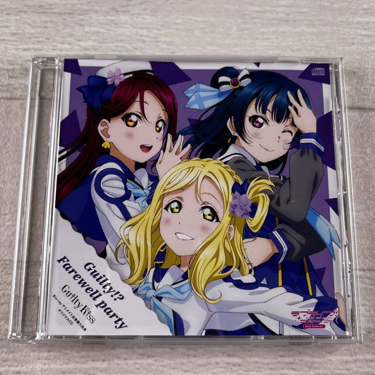 ラブライブ サンシャイン Guilty Kiss Guilty!? Farewell party Blue-ray ラブライブ!サンシャイン 2nd season 2 全巻購入特典CD拍卖