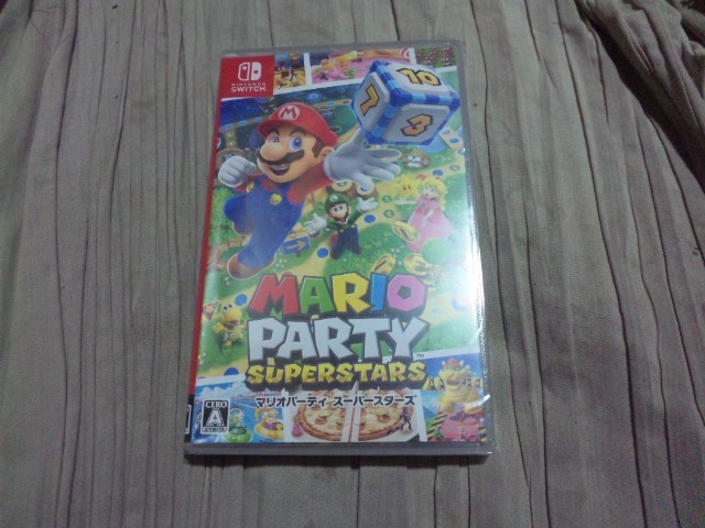 【新品Switch(スイッチ)】マリオパーティスーパースターズ拍卖