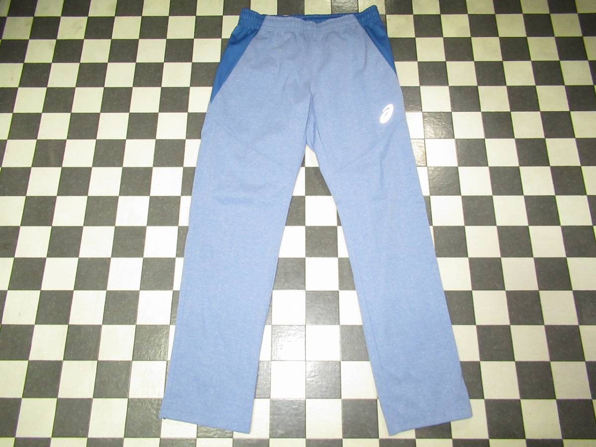 ★アシックス★美品 L ゴールドステージ エアートレック パンツ ブルー拍卖