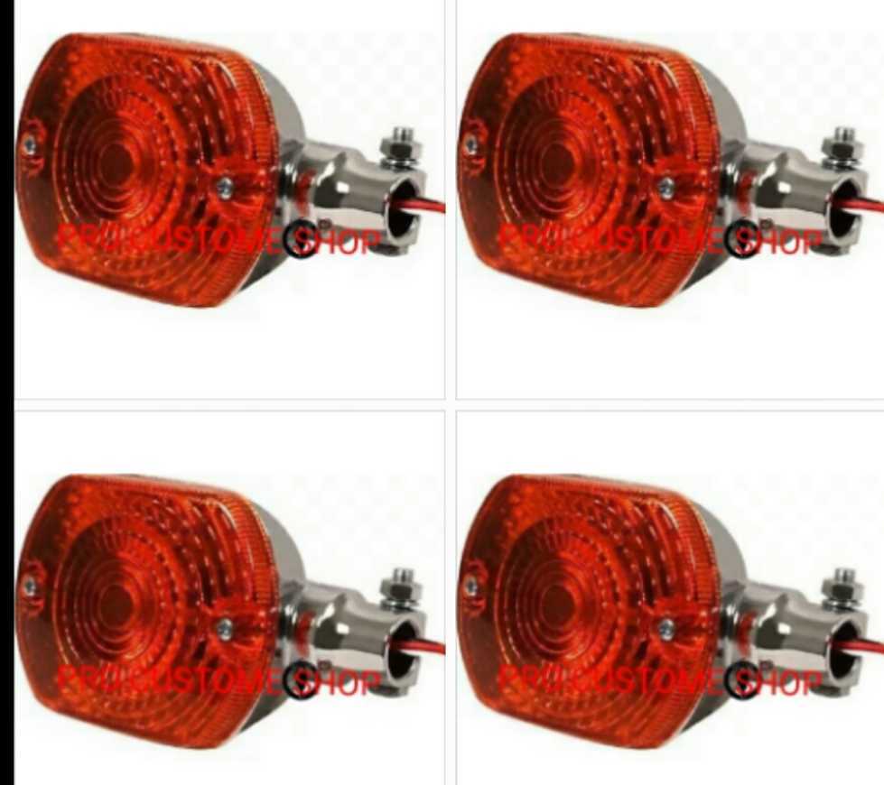 Z250FT Z400FX ウインカー オレンジ 新品 純正タイプ 4個拍卖