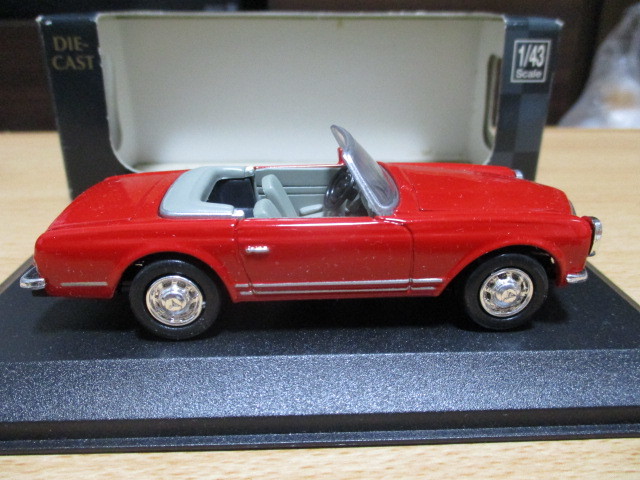 ニューレイ 1/43 「 メルセデス・ベンツ280SL 」 赤 ・送料 500円 レターパック発送拍卖