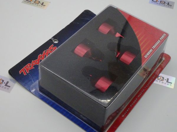 TRAXXAS#トラクサス.com X-Maxx(MODEL# 77086-4対応) Shock caps ショック キャップ MODEL# 7764R (アルミ製)拍卖