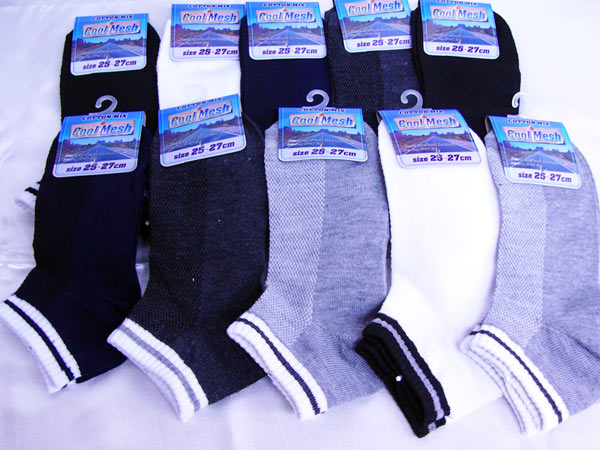 クールメッシュ スニーカーソックス/靴下 20足 同梱ok拍卖