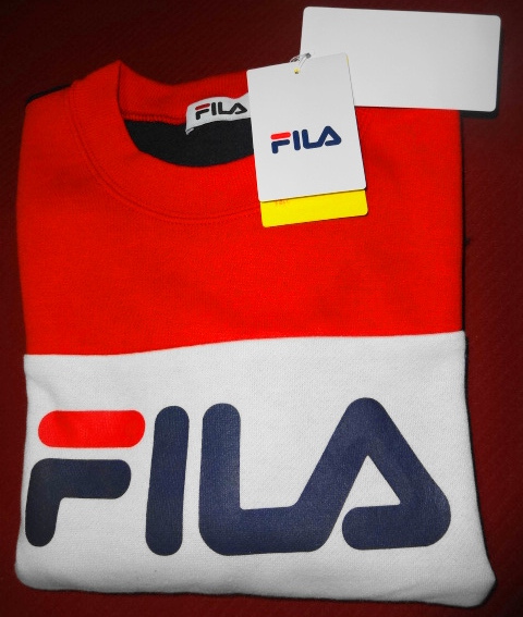 新品 FILA 定番 トレーナー ロゴ L 裏起毛 /検パパ 拍卖