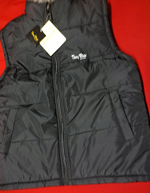 新品 TROY LL ネイビー ベスト 中綿 裏フリース  /検パパ拍卖