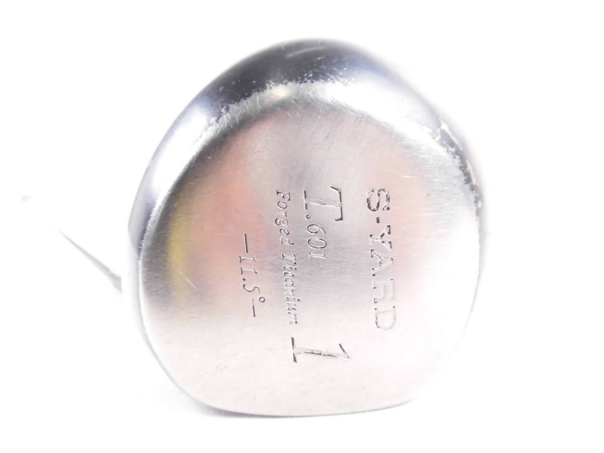 ∞全商品SALE中! S-YARD エスヤード T601 ドライバー 1W 11.5 純正 シャフト R1 H1857拍卖