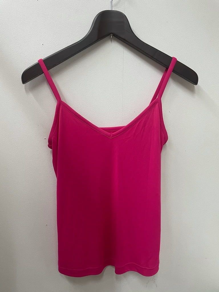 送料無料!Yves Saint Laurent(イヴサンローラン)レーヨン/ポリエステル/両面使い/キャミソール☆サイズ36拍卖