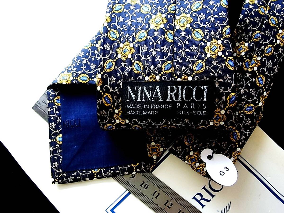 ★☆*:.*:【新品】4091T ニナリッチ【NINA RICCI】ネクタイ拍卖