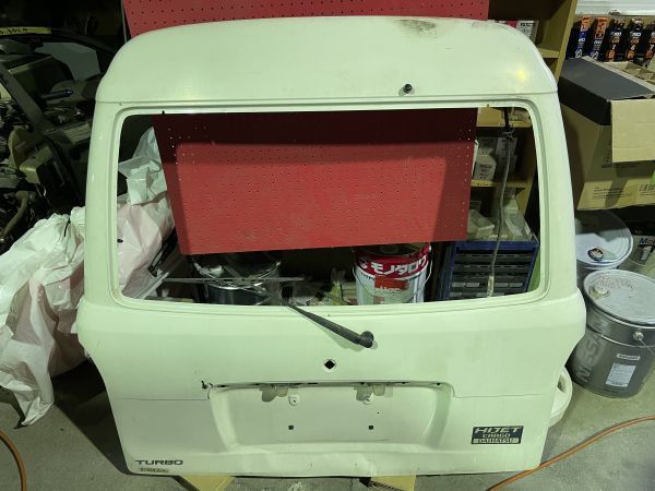 ダイハツ DAIHATSU S200V ハイゼットカーゴ ターボ リアゲート バックドア No.3146拍卖
